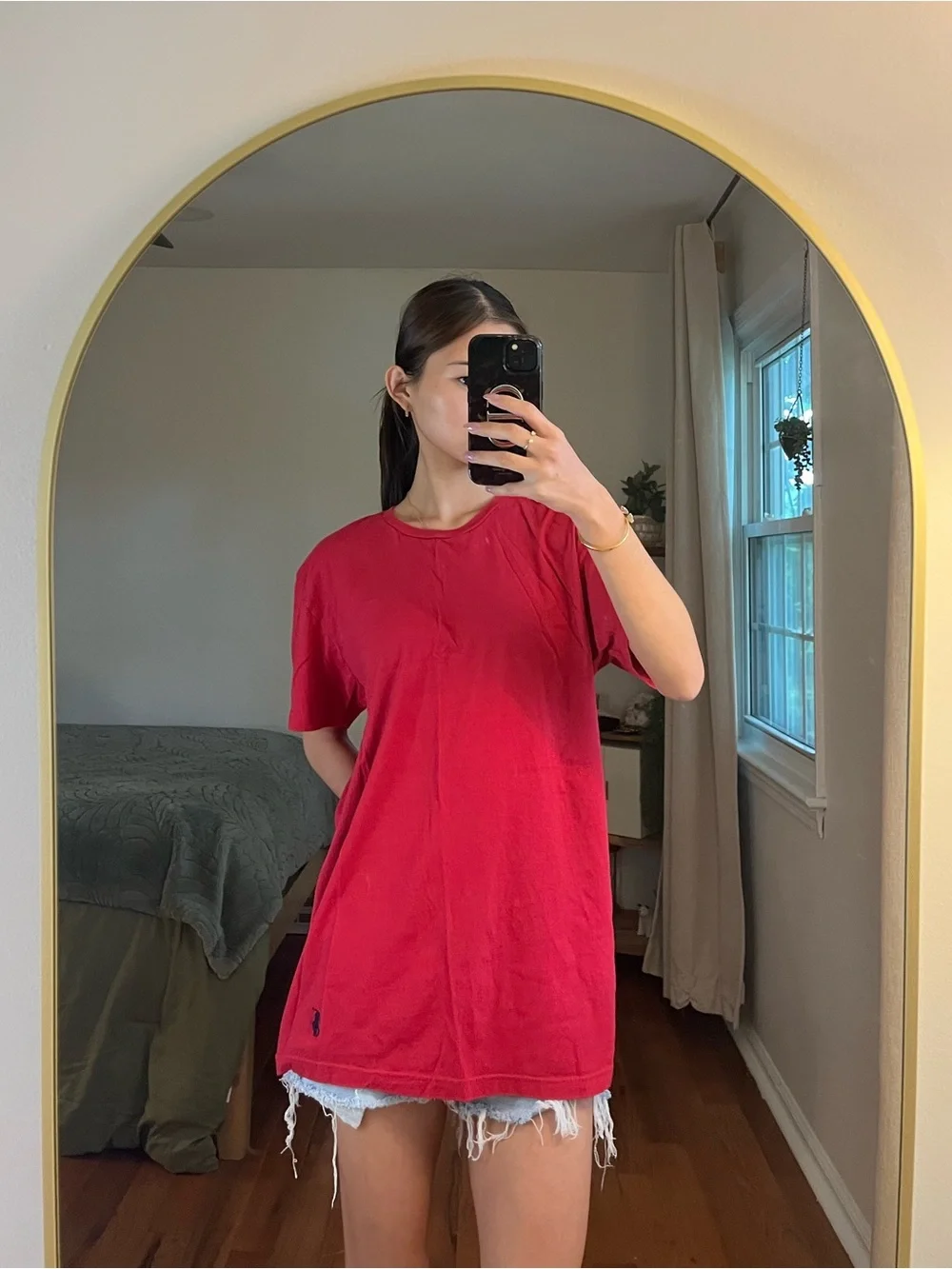 Polo Ralph Lauren Classic Solid Red Tee